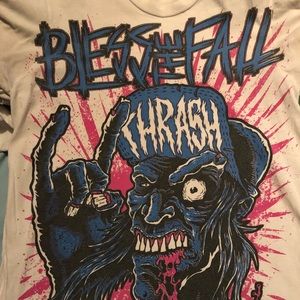 blessthefall (band) tee